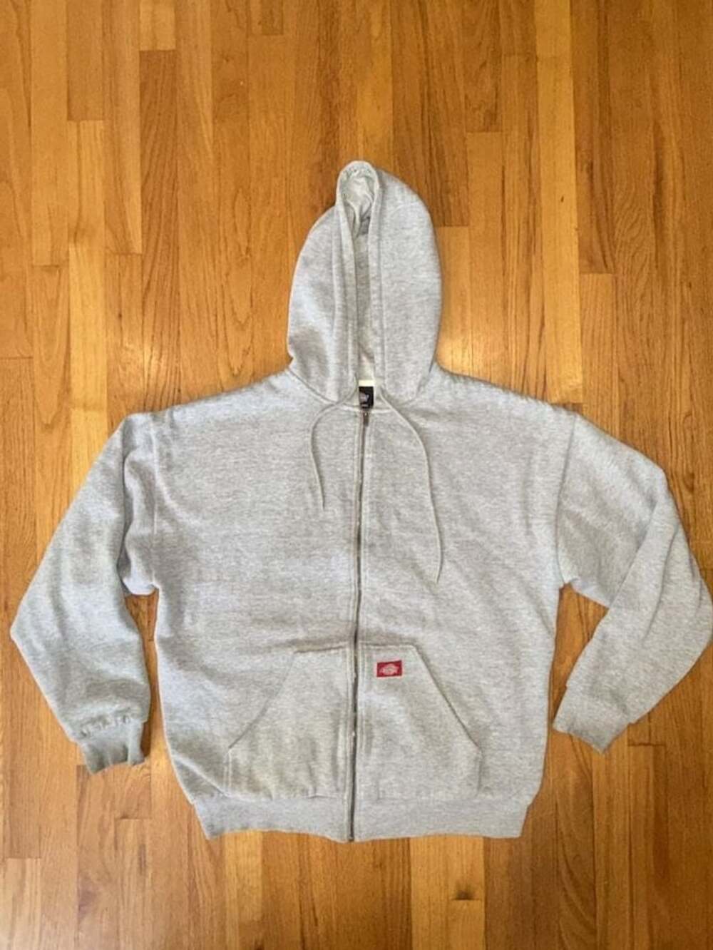 Dickies Hoodie Mens XL/Tall Thermal Lined Full Zip Workwear Jersey Sweatshirt